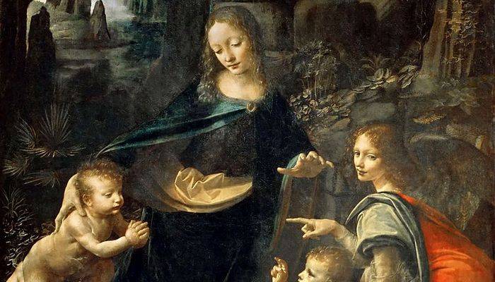 Pruncul Iisus ascuns într-o pictură de-a lui Leonardo da Vinci. Secretul din tabloul „Fecioara între stânci”