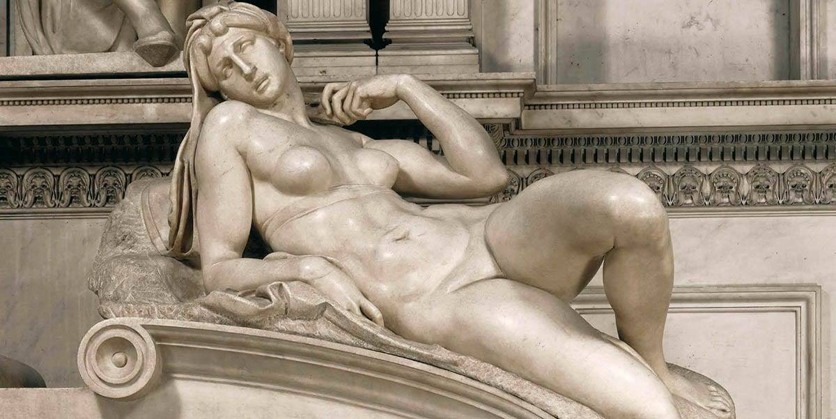 Michelangelo a considerat sculptura drept cea mai înaltă formă de artă. Întâlnirea dintre frumos și pasiune