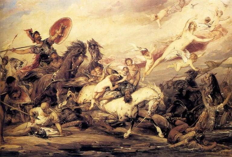 Războiul troian descris în cele mai frumoase opere de artă