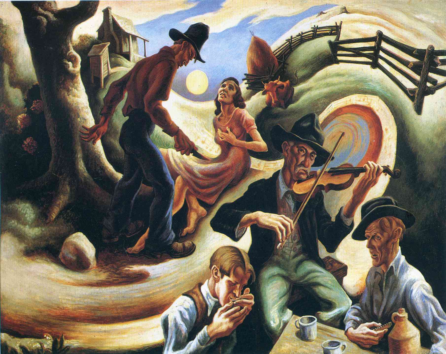 Thomas Hart Benton artistul care a reușit să pună America pe hata artei