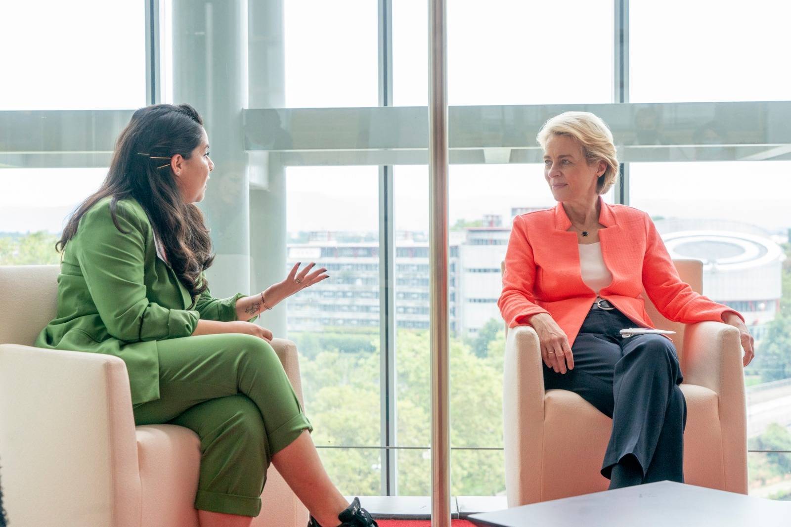 Oana Tache, față în față cu marii lideri europeni la Strasbourg, în cadrul European Youth Event 2021