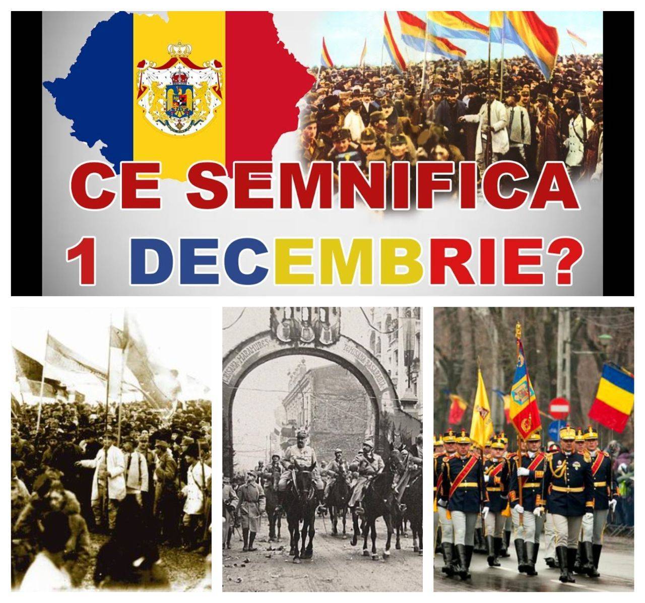 1 decembrie. Adevărata semnificație a zilei. Între trecut și prezent