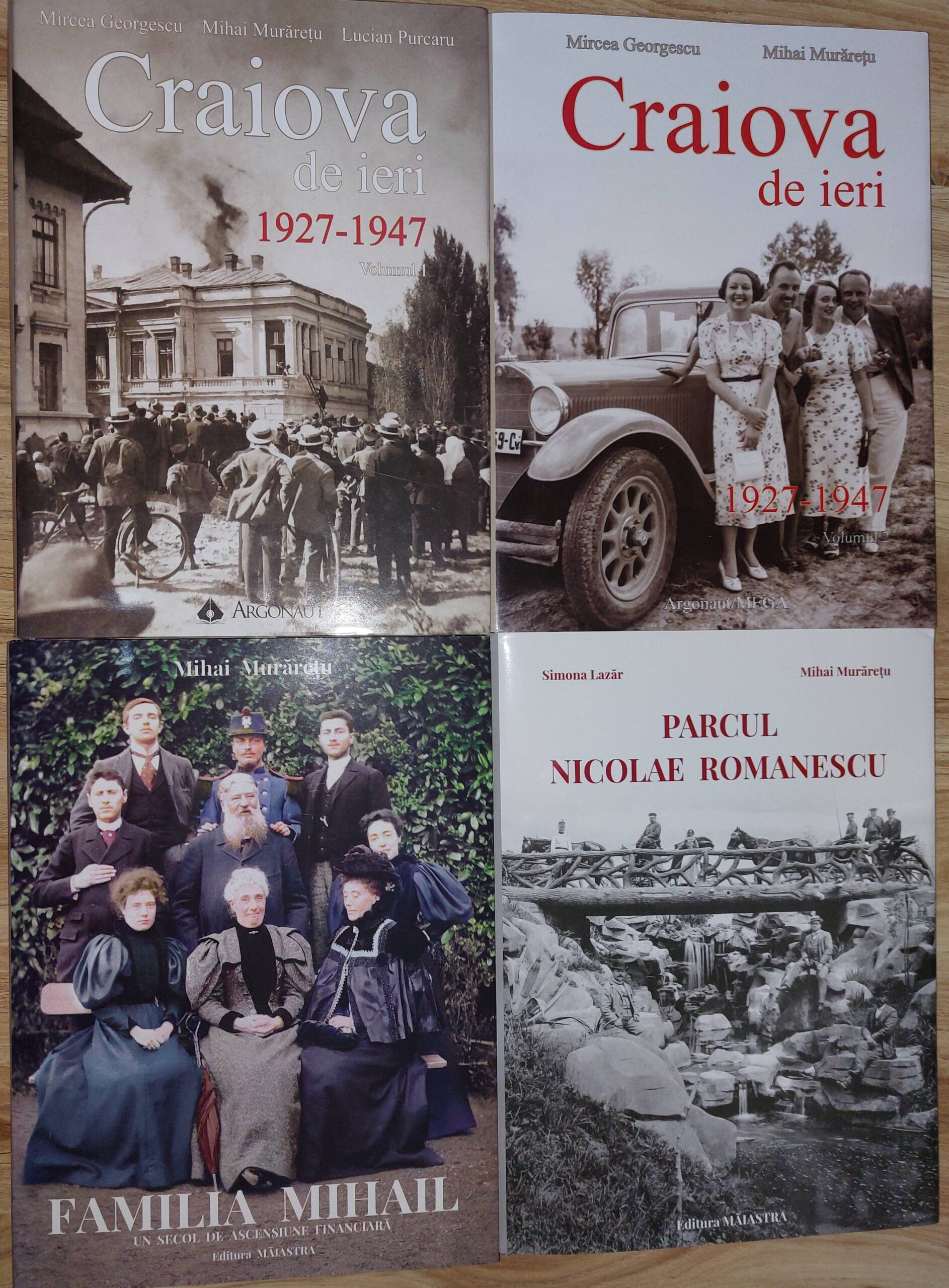 Craiova de ieri – patru albume unice, un proiect istoric