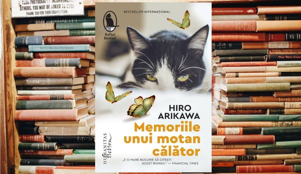 „Memoriile unui motan călător” de Hiro Arikawa. Alfabetul prieteniei dintre oa