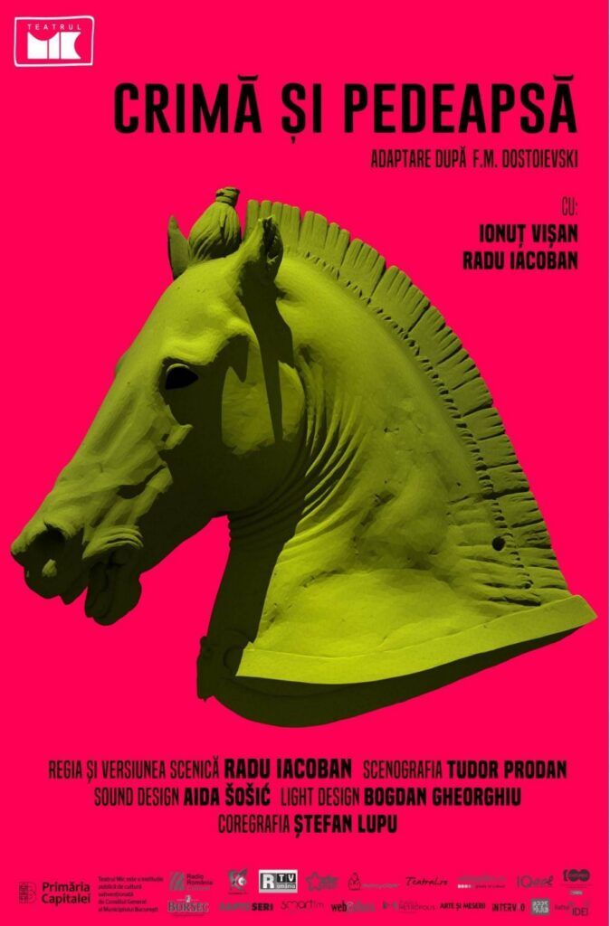 Spectacol de teatru „Crimă și pedeapsă” după Dostoievski în regia lui Radu Iacoban la Teatrul Mic din București