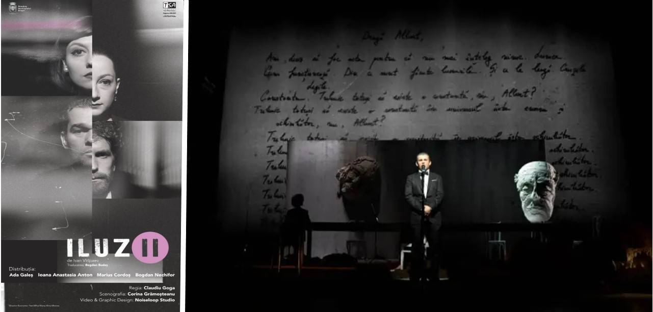 Spectacol „Iluzii” după Ivan Vîrîpaev în regia lui Claudiu Goga