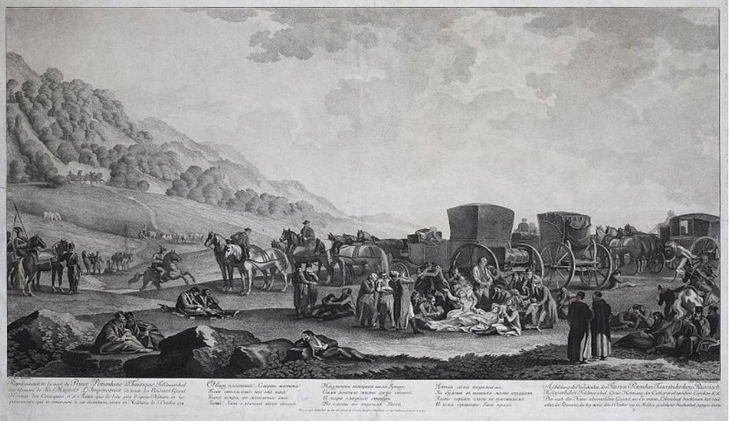 Satele fictive ale lui Potemkin între mit și realitate. Spectacolul prezentat Ecaterinei cea Mare a Rusiei