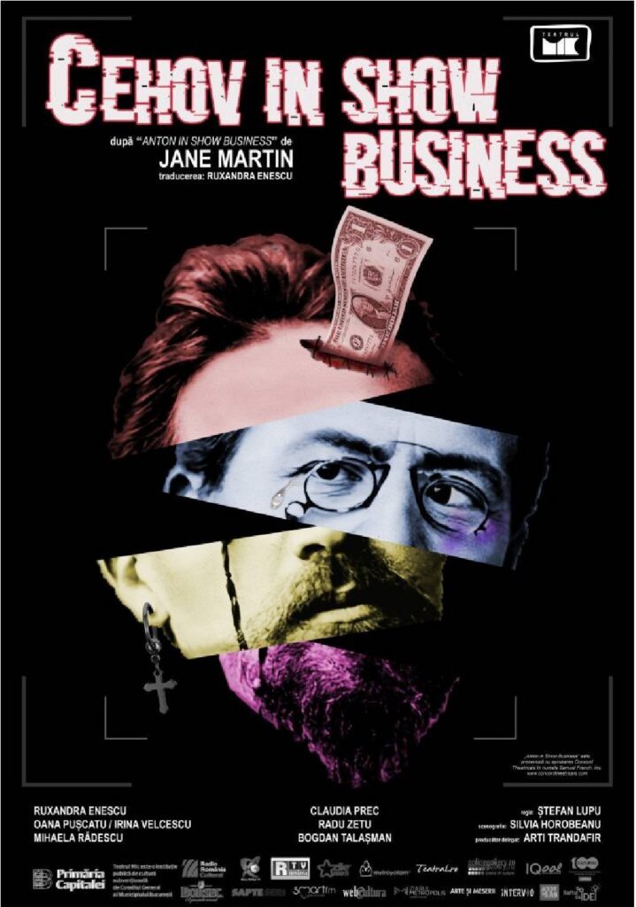 „Cehov in show business” după Jane Martin, regia Ștefan Lupu, la Teatrul Mic din București „Cehov in show business” după Jane Martin, regia Ștefan Lupu, la Teatrul Mic din București
