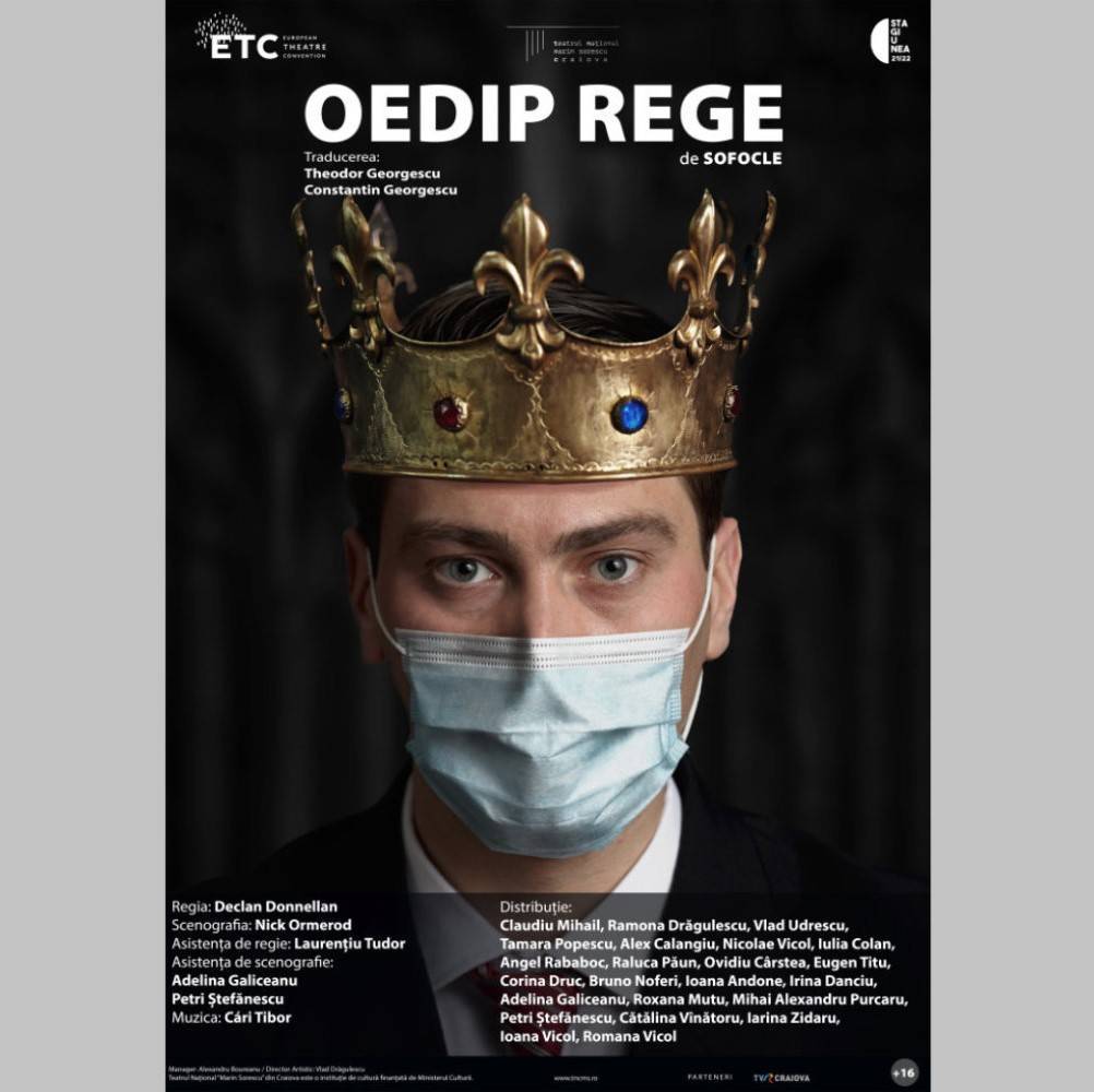 „Oedip rege”, 19 iunie, după Sofocle la Teatrul Național din Craiova „Marin Sorescu” în regia lui Declan Donnellan „Oedip rege”, 19 iunie, după Sofocle la Teatrul Național din Craiova „Marin Sorescu” în regia lui Declan Donnellan