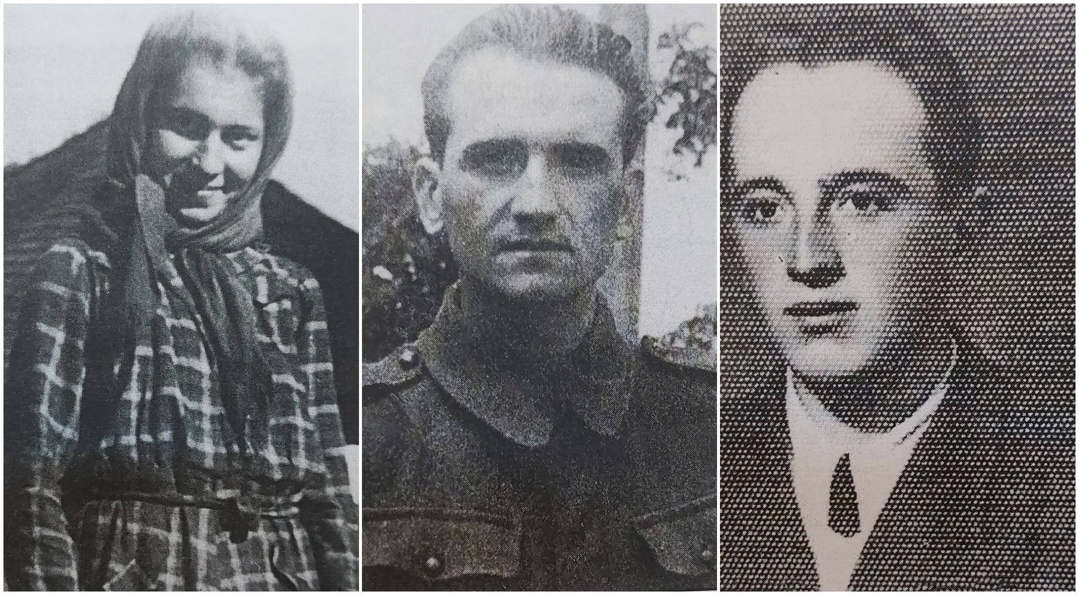 Colaj poze: Toma ofițer, Petre înainte, Maria Plop.