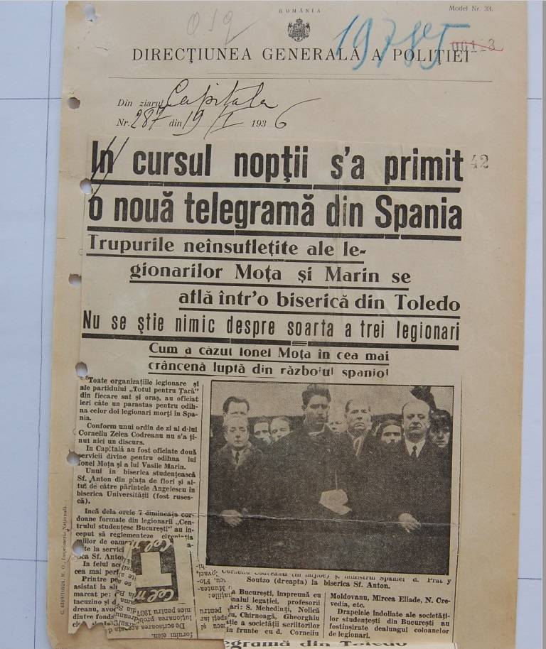 Ion Moța. De la Orăștie la Majadahonda